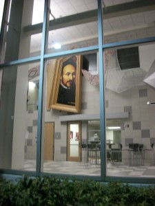 Art inside the Colin Powell Academy 